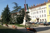 die ungarische Stadt Sopron im Komitat Gy?r-Moson-Sopron
