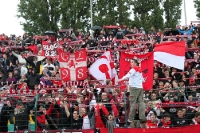 Fans und Ultras des 1. FC Kaiserslautern beim BFC Dynamo, 30. Juli 2011