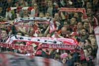 FCK Fans und Spieler feiern Sieg in Bochum 2015