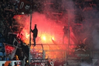 Pyroaktion der FCK Fans in Bochum