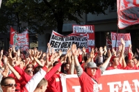 Fans und Ultras des 1. FC Köln bei der Fandemo in Berlin, 2010