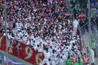Kölner Fans in Gladbach 2015