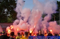 Aufstiegsfeier des 1.FC Lokomotive Leipzig