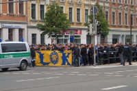 Fanmarsch des 1. FC Lok Leipzig, 17.05.2014