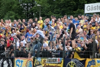 Fans des 1. FC Lok Leipzig bei Hertha BSC II