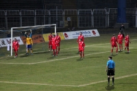 Flutlichtspiel in der Oberliga: 1. FC Lokomotive Leipzig - Rot-Weiß Erfurt II, 3:0