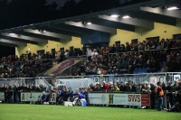 Fans des FSV 63 Luckenwalde beim Spiel gegen Lok Leipzig