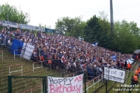 Fans und Ultras des 1. FC Magdeburg beim 1. FC Union Berlin
