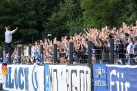 Fans / Ultras des 1. FC Magdeburg im Berliner Poststadion