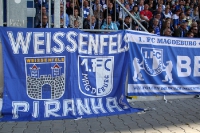 Fans des 1. FC Magdeburg