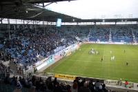 Fanblock / Block U des 1. FC Magdeburg in der MDCC-Arena