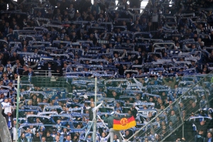 Magdeburg Fans im Ruhrstadion