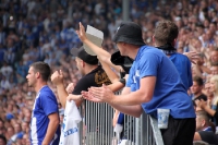 Magdeburg feiert Sieg gegen Halle