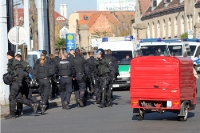Polizei zeigt beim Magdeburger Auswärtsspiel in Leipzig Präsenz