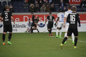 Spielszenen MSV gegen FC Magdeburg 2017