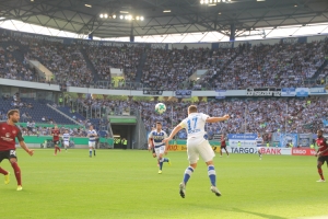 Spielszenen Nürnberg in Duisburg DFB Pokal 2017