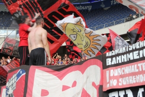 Ultras Nürnberg in Duisburg DFB Pokal