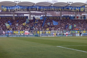 1. FC Saarbrücken Heimtribüne Fans