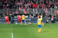 Emotionen beim Spiel gegen Eintracht Braunschweig