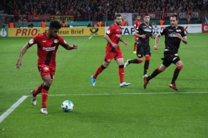 Spielszenen Union Berlin in Leverkusen 24-10-2017