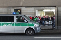 Mit dem Sonderbus von Dresden Hbf zum glücksgas Stadion: Fans des 1. FC Union Berlin auf Tour