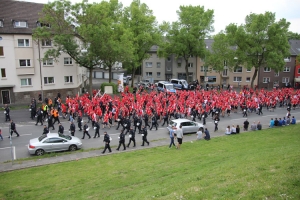 Union Berlin Marsch zum Ruhrstadion Bochum Mai 2019