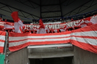 Union Fans Choreo Pokalspiel in Duisburg