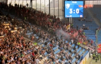 Union Fans zünden Rauchbombe in Bochum
