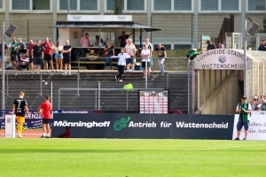 Lukas Wilton Platzverweis Wattenscheid 09 vs. Alemannia Aachen 04.09.2022