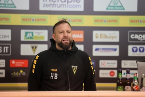 Heiner Backhaus Pressekonferenz Aachen vs. Bocholt 27.04.2024