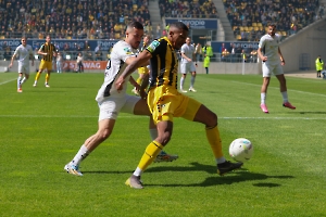 Robin Afamefuna Alemannia Aachen vs. 1. FC Bocholt Spielfotos 27.04.2024