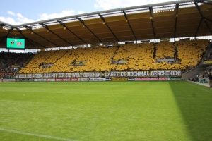 Aachen Choreo gegen Leverkusen DFB Pokal 2019