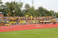 Aachener Fans jubel in Wattenscheid