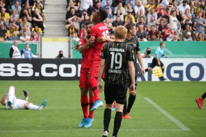 Fotos Spiel Aachen gegen Leverkusen DFB Pokal