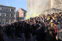 Szene Aachen Mob-Foto vor RWE-Spiel