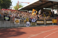 Unterstützung Aachener Fans in OB