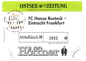  (F.C. Hansa Rostock vs. Eintracht Frankfurt (1995)