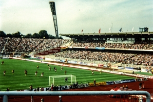 altes Volksparkstadion in Hamburg