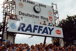 Hansa Rostock beim FC St. Pauli