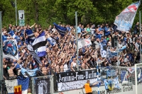 Fans von Arminia Bielefeld machen in Babelsberg prima Stimmung