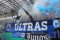 Pyroshow Ultras Arminia Bielefeld in Essen 2016