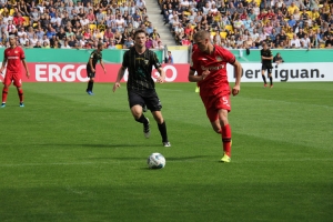 Bayer 04 Leverkusen in Aachen Spielfotos