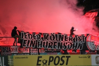 Leverkusen Fans Ultras zünden Pyro in Köln