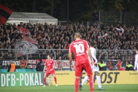 Spielszenen und Tore Viktoria Köln Leverkusen