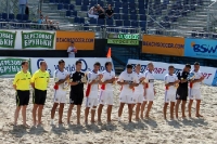 die rumänische Nationalmannschaft im Beach Soccer / Strandfußball