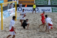 Russland / Russia - Rumänien / Romania bei der Euro Beach Soccer League 2011, Berlin