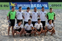 die deutsche Nationalmannschaft im Beach Soccer / Strandfußball