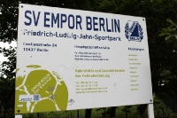 Der SV Empor Berlin im Friedrich-Ludwig-Jahn-Sportpark