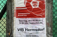 Zu Gast beim VfB Hermsdorf, Berlin Seebadstraße
