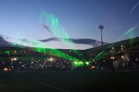 Lasershow zur Stadioneröffnung